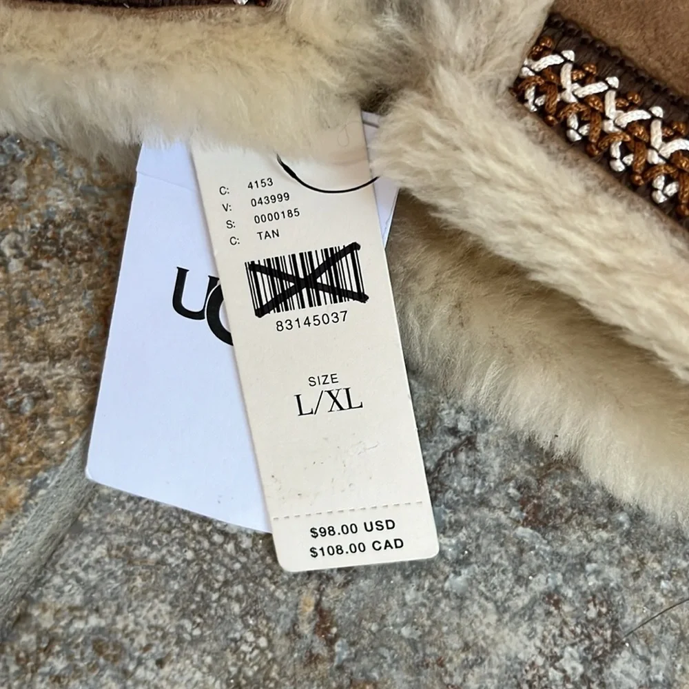 Ugg Tasman Shearling Headband  NWT